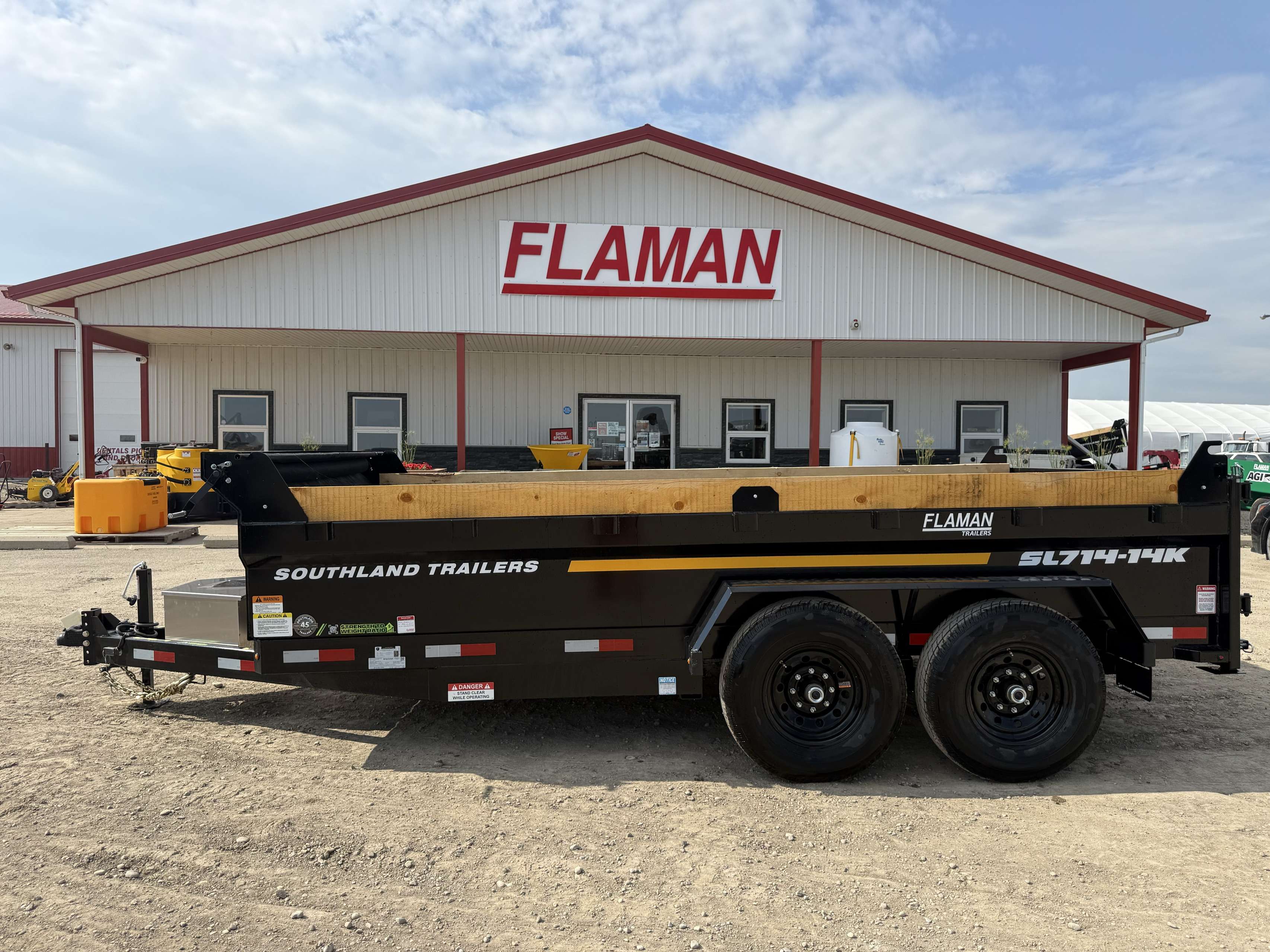 2026 Southland 14K 7' x 14' Dump Trailer