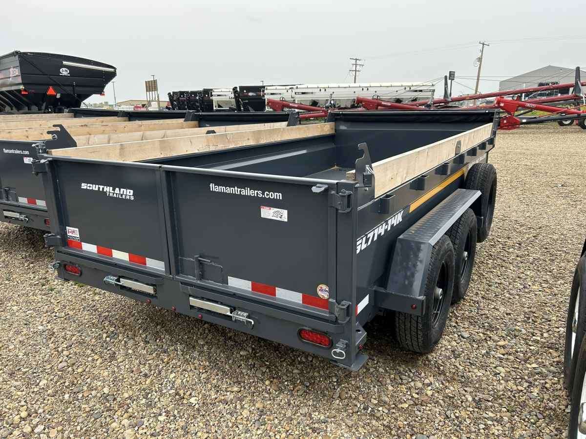 2026 Southland 14K 7' x 14' Dump Trailer