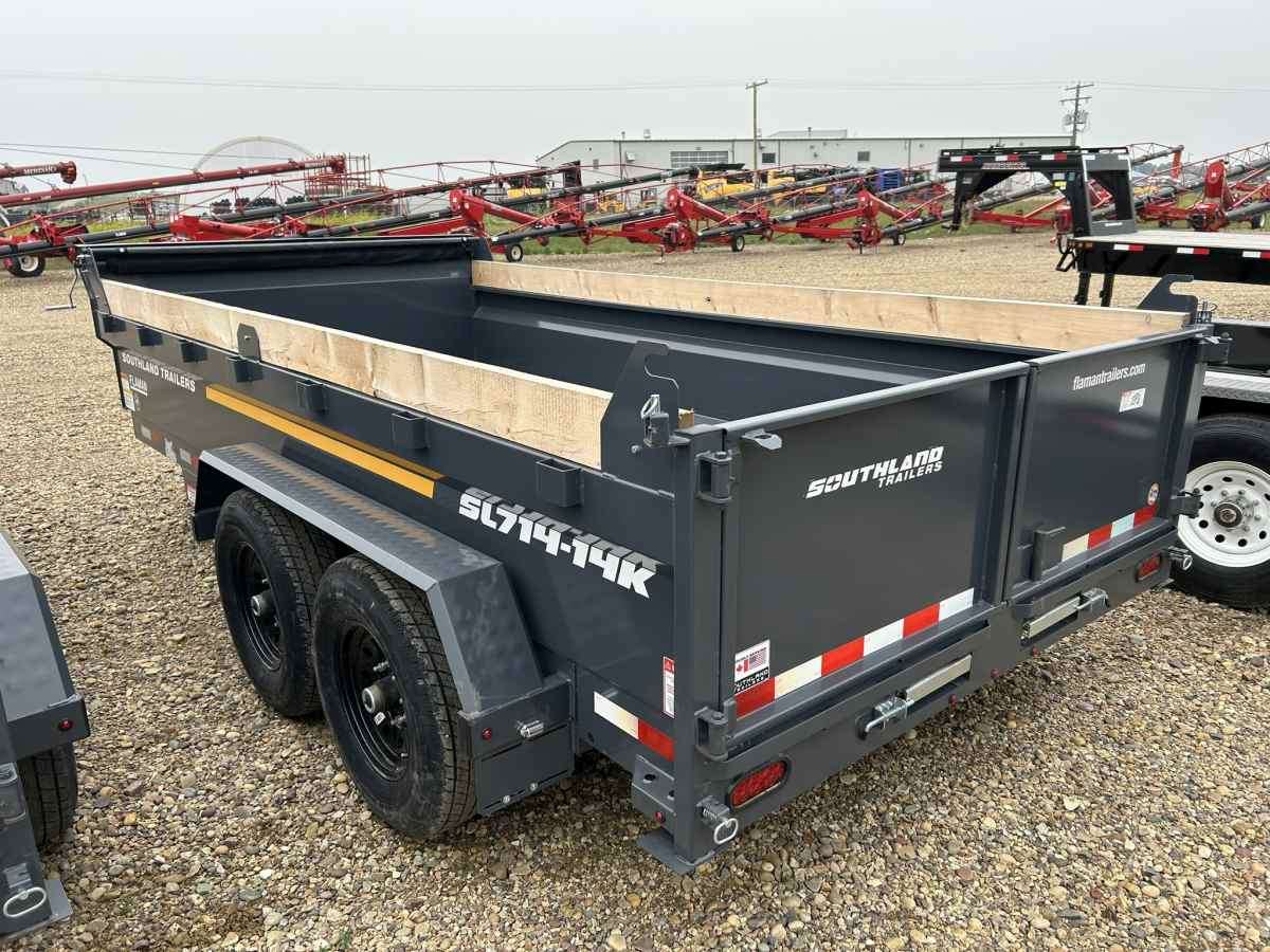 2026 Southland 14K 7' x 14' Dump Trailer