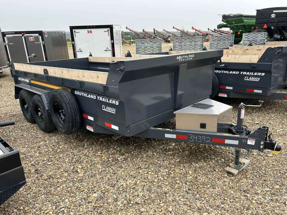 2026 Southland 14K 7' x 14' Dump Trailer