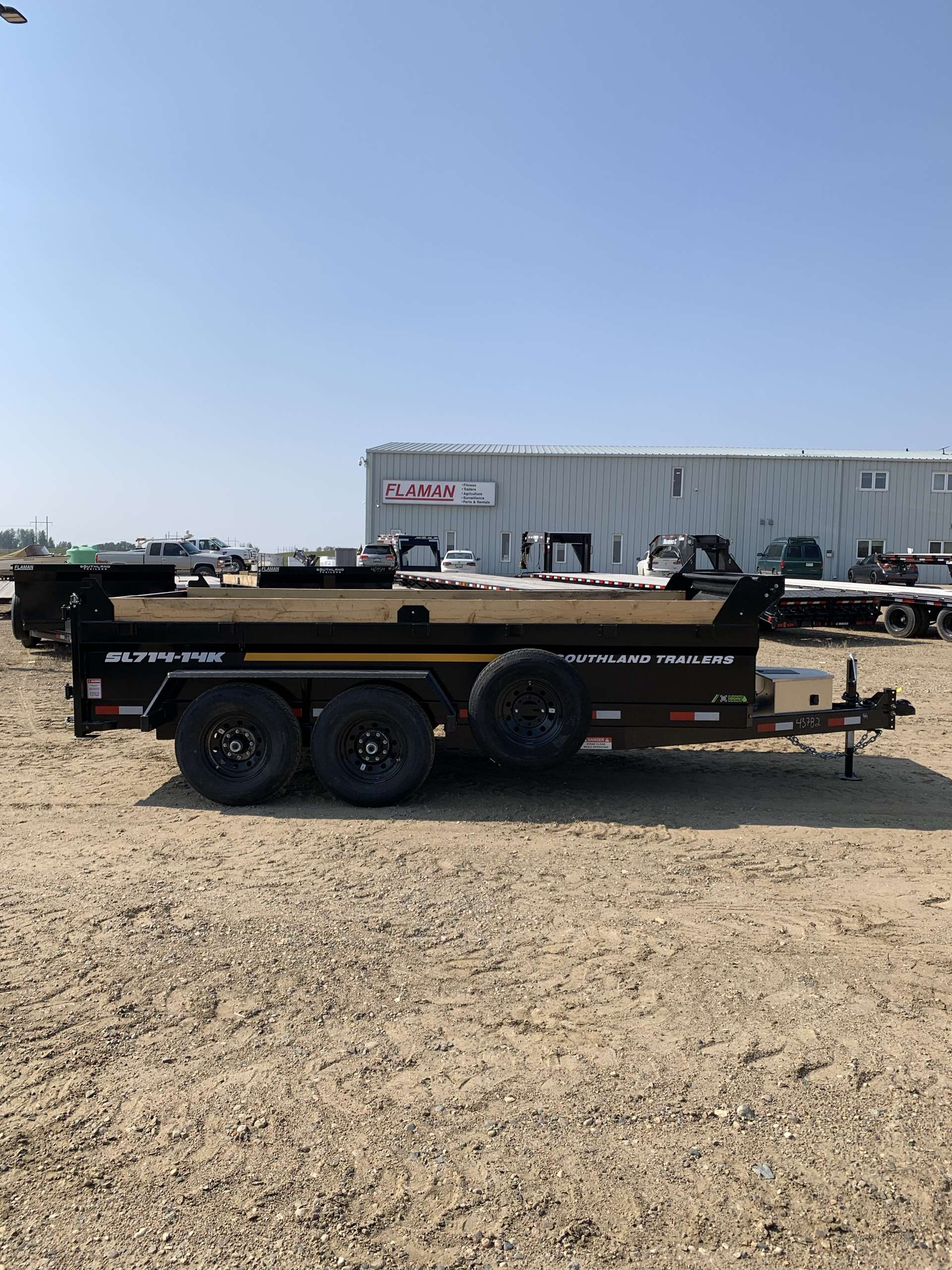 2026 Southland 14K 7' x 14' Dump Trailer