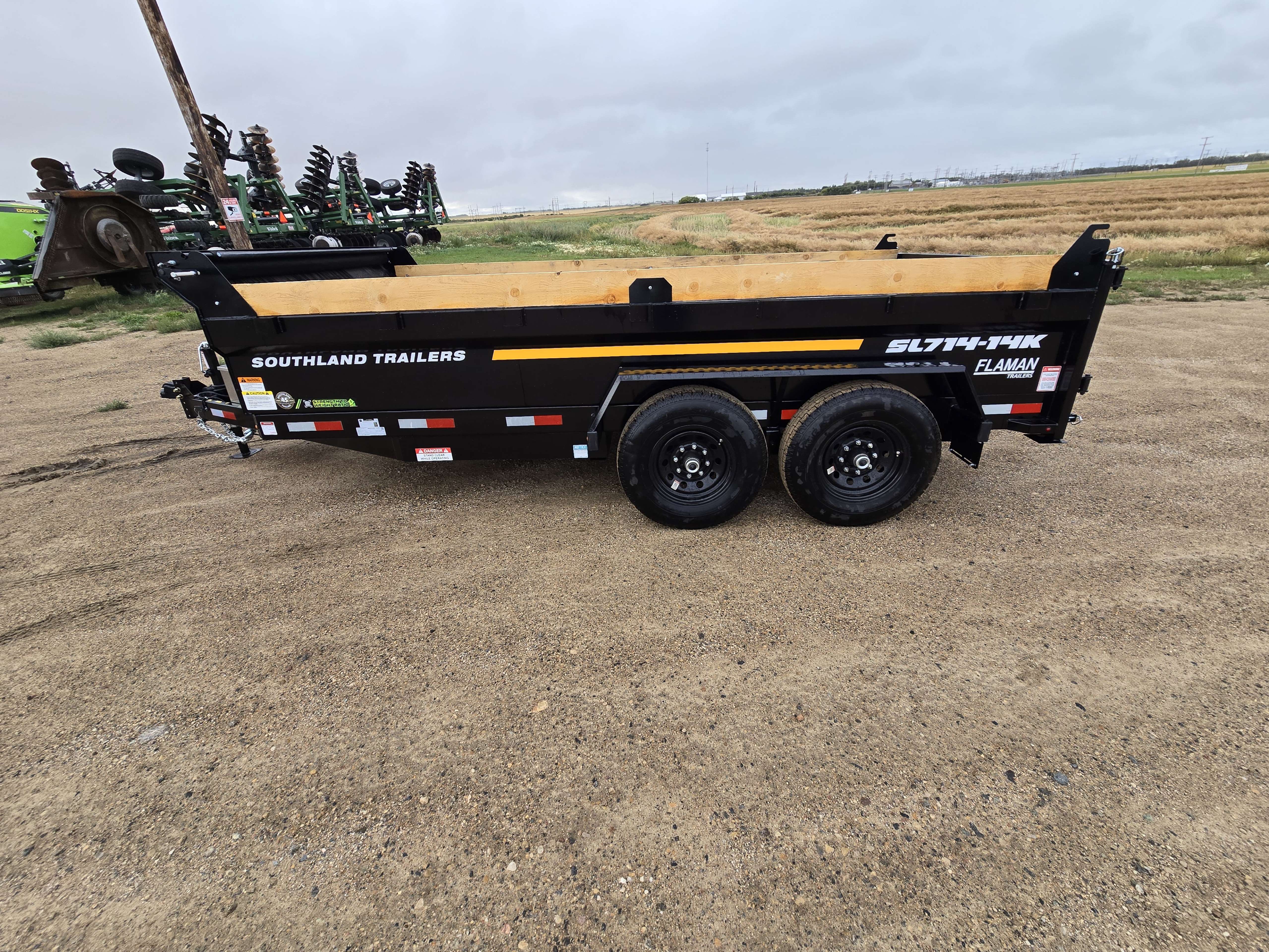2026 Southland 14K 7' x 14' Dump Trailer