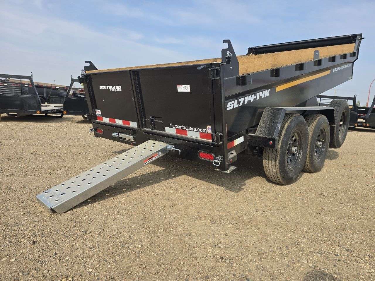 2026 Southland 14K 7' x 14' Dump Trailer