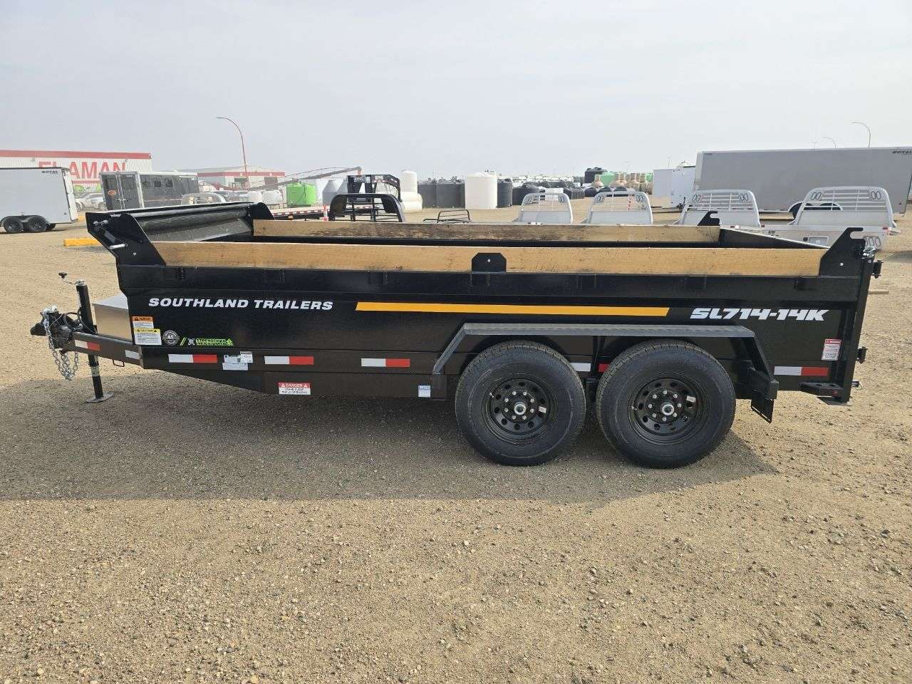 2026 Southland 14K 7' x 14' Dump Trailer