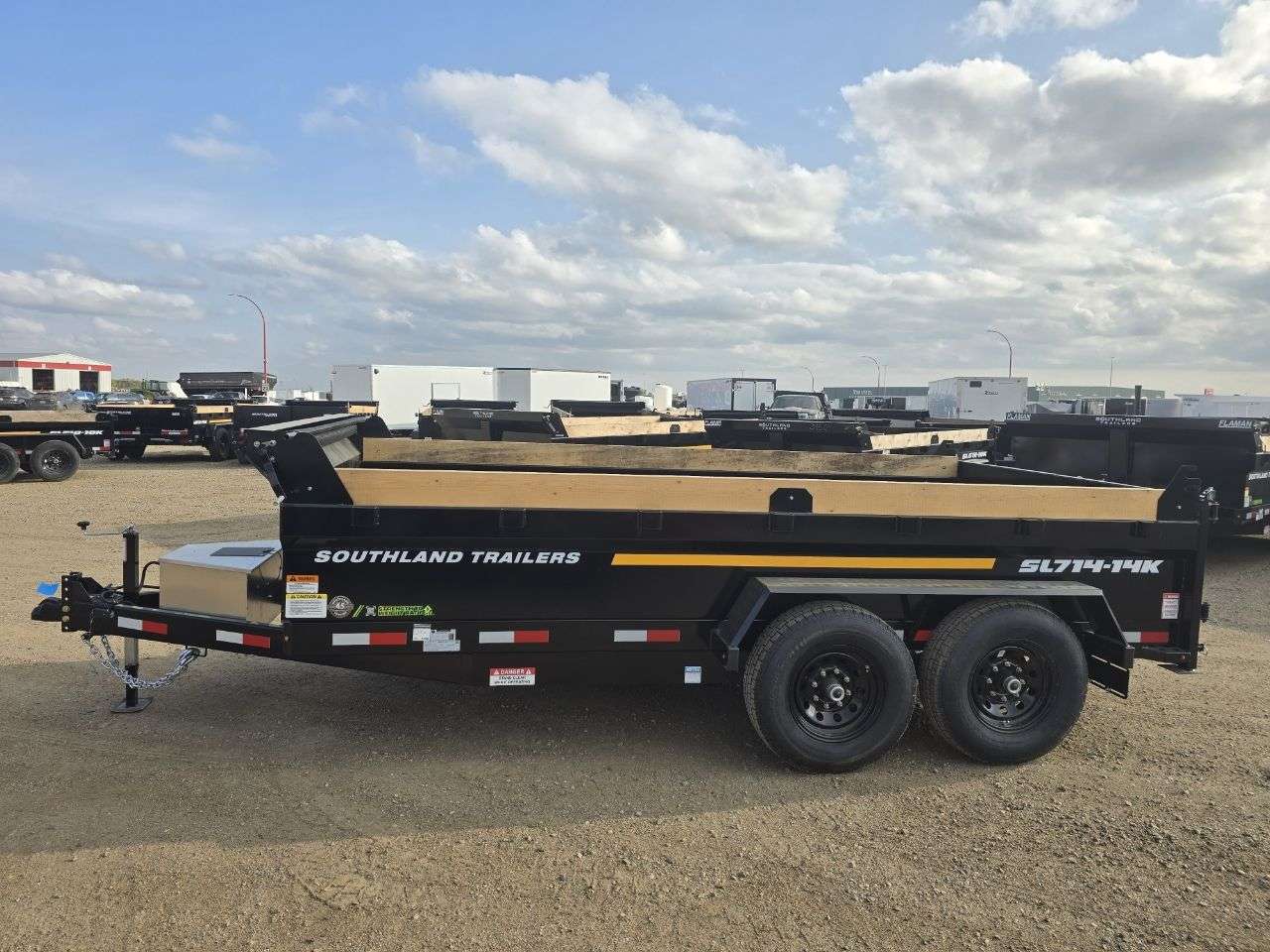 2026 Southland 14K 7' x 14' Dump Trailer