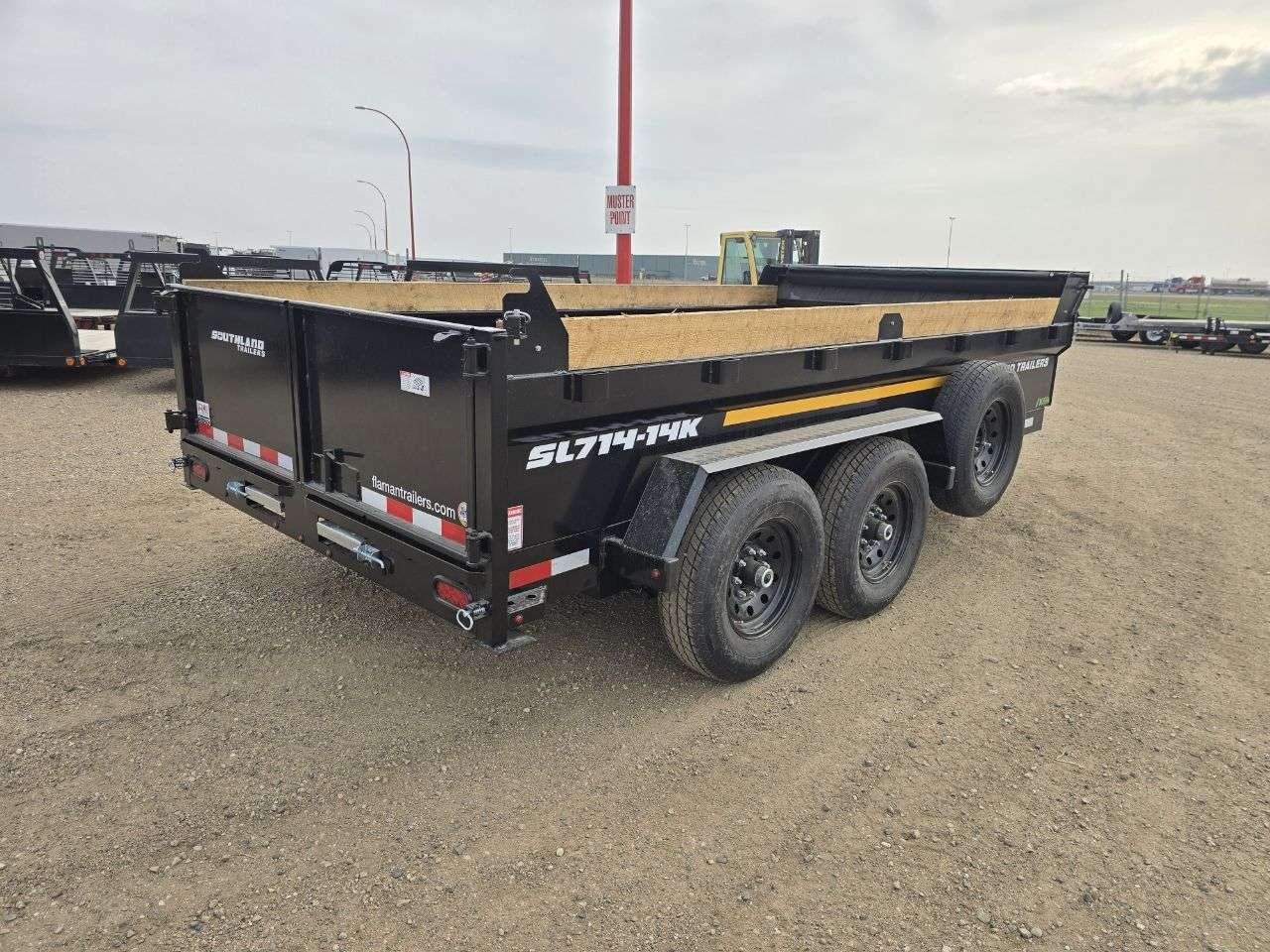 2026 Southland 14K 7' x 14' Dump Trailer