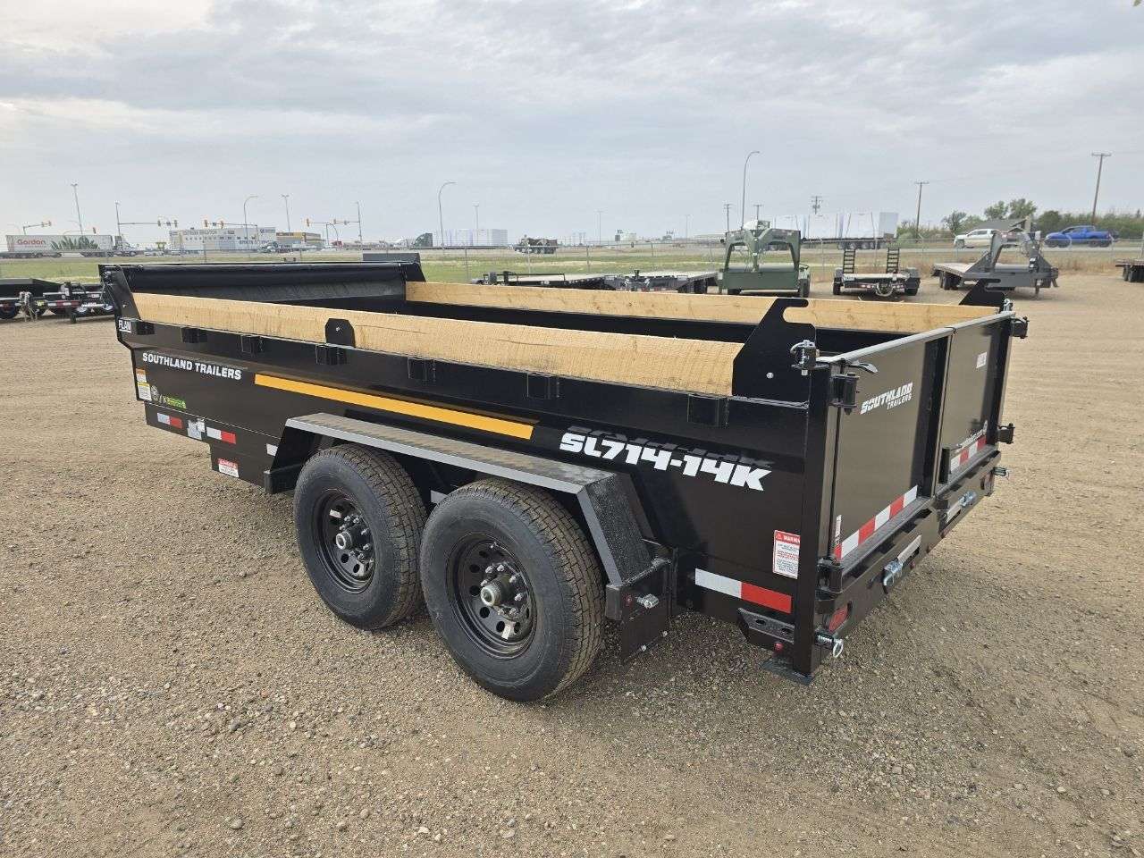 2026 Southland 14K 7' x 14' Dump Trailer