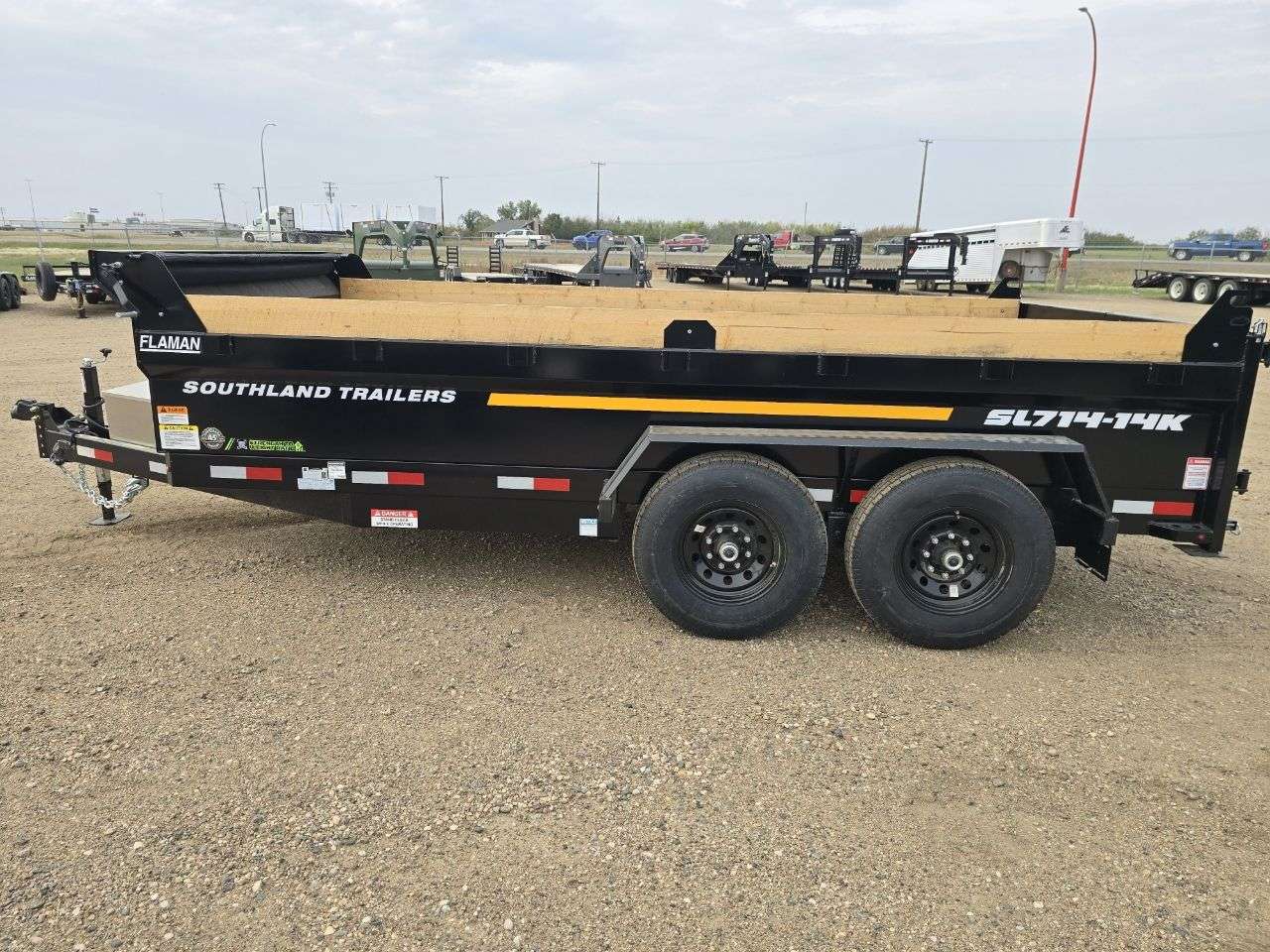 2026 Southland 14K 7' x 14' Dump Trailer
