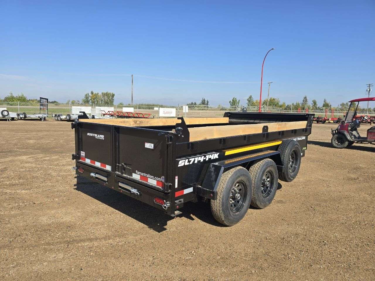 2026 Southland 14K 7' x 14' Dump Trailer