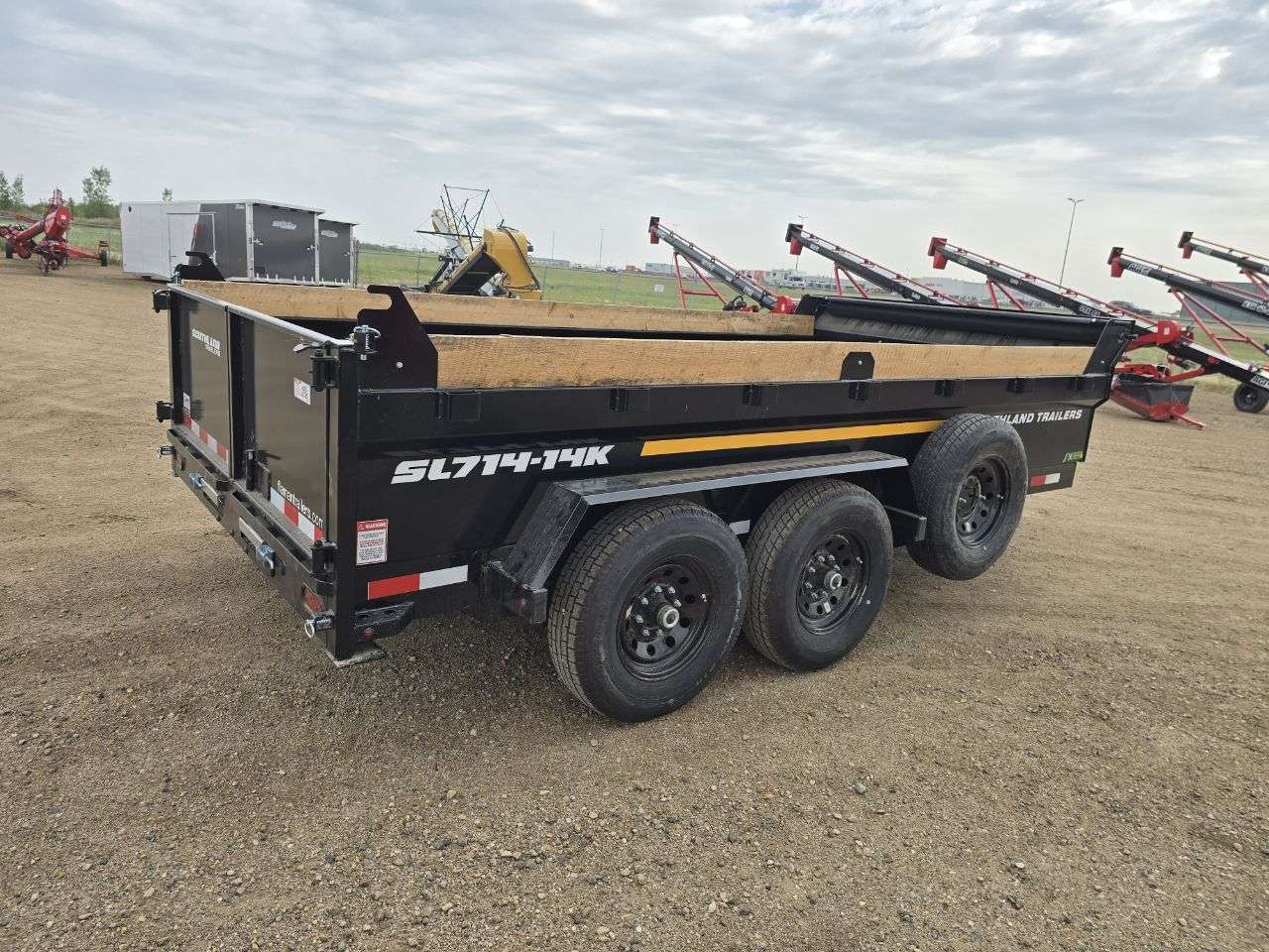 2026 Southland 14K 7' x 14' Dump Trailer
