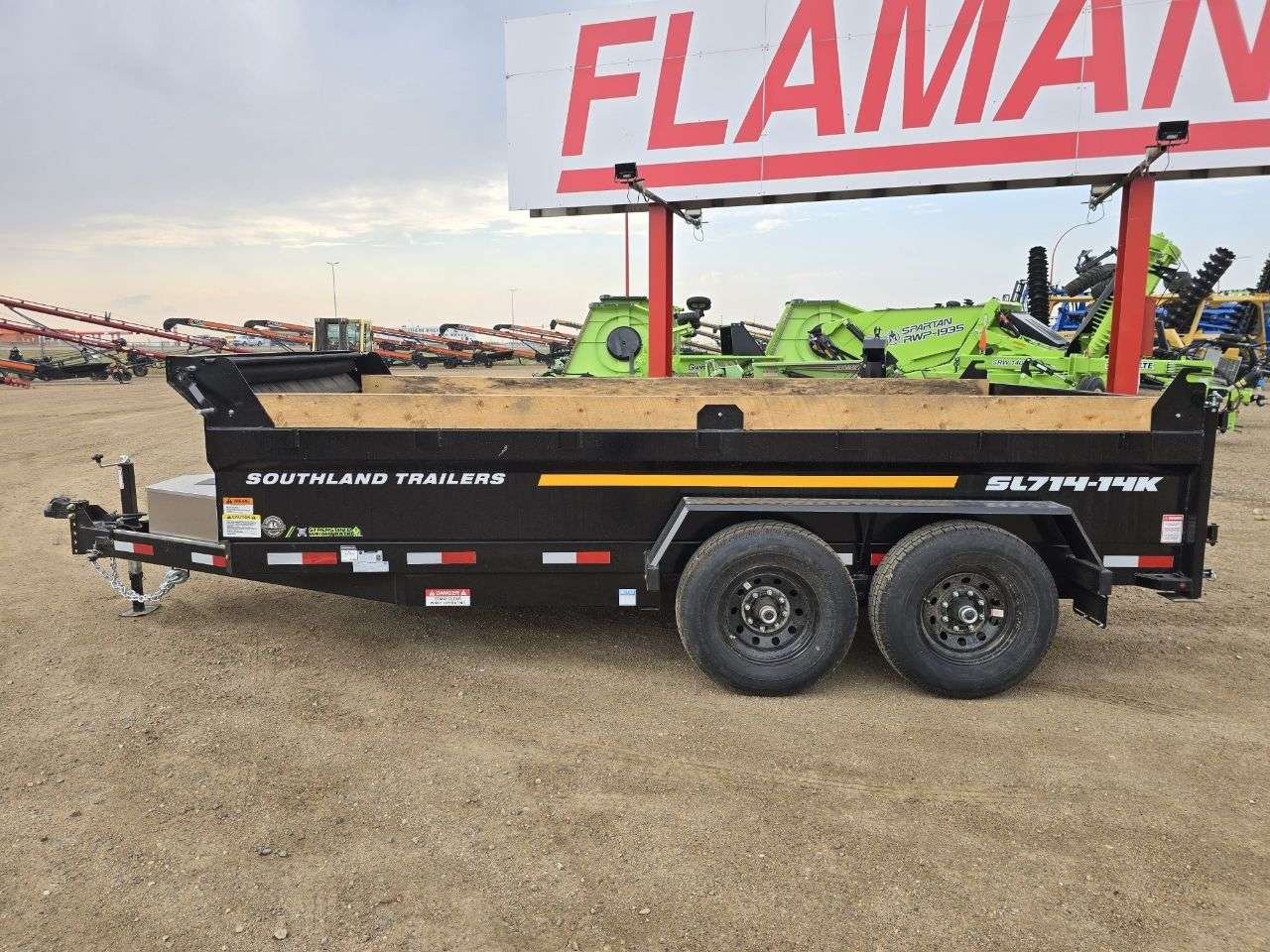 2026 Southland 14K 7' x 14' Dump Trailer