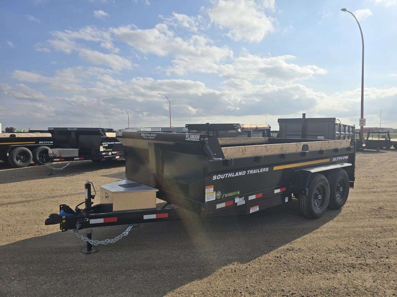2026 Southland 14K 7' x 14' Dump Trailer