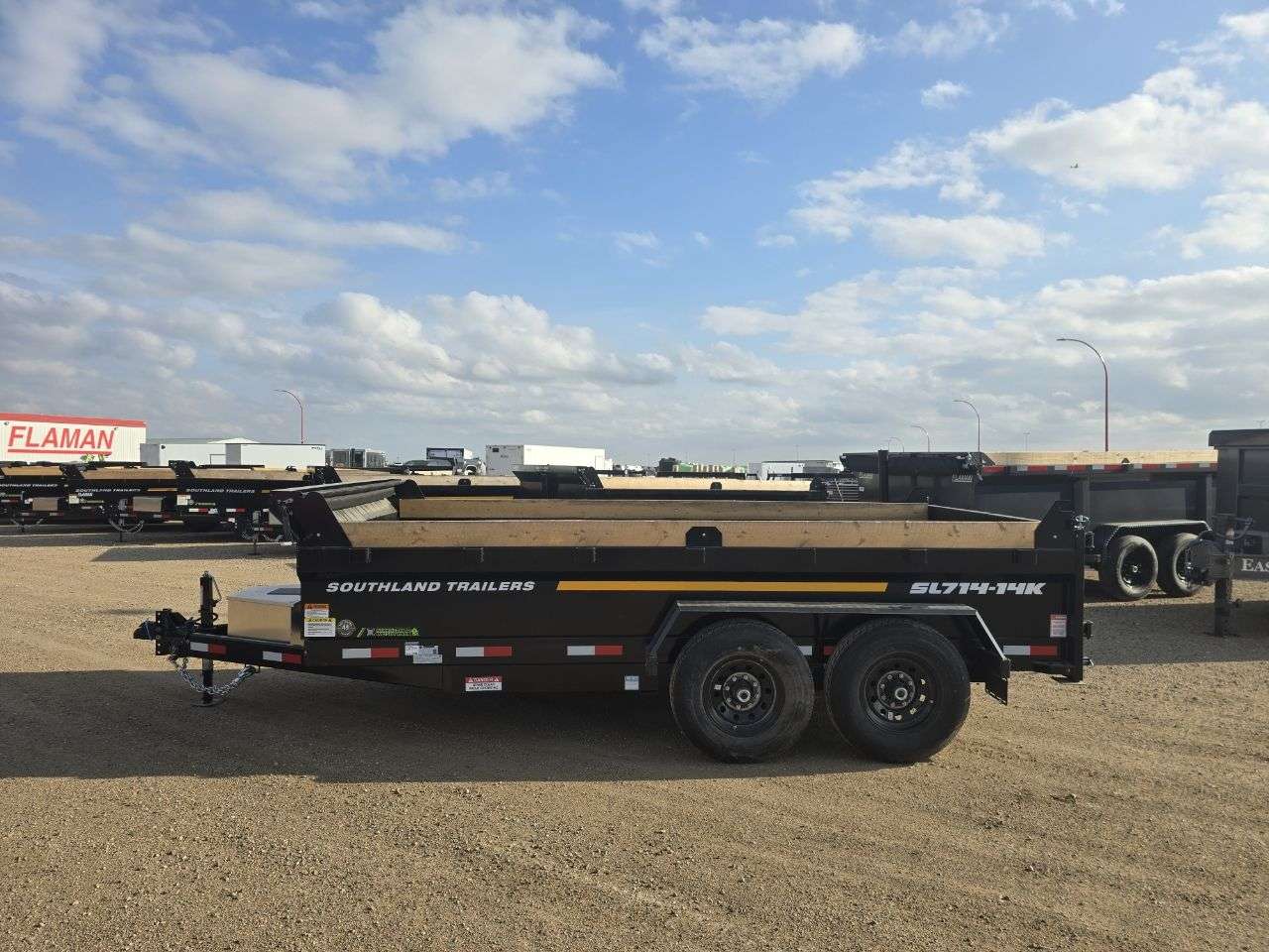 2026 Southland 14K 7' x 14' Dump Trailer