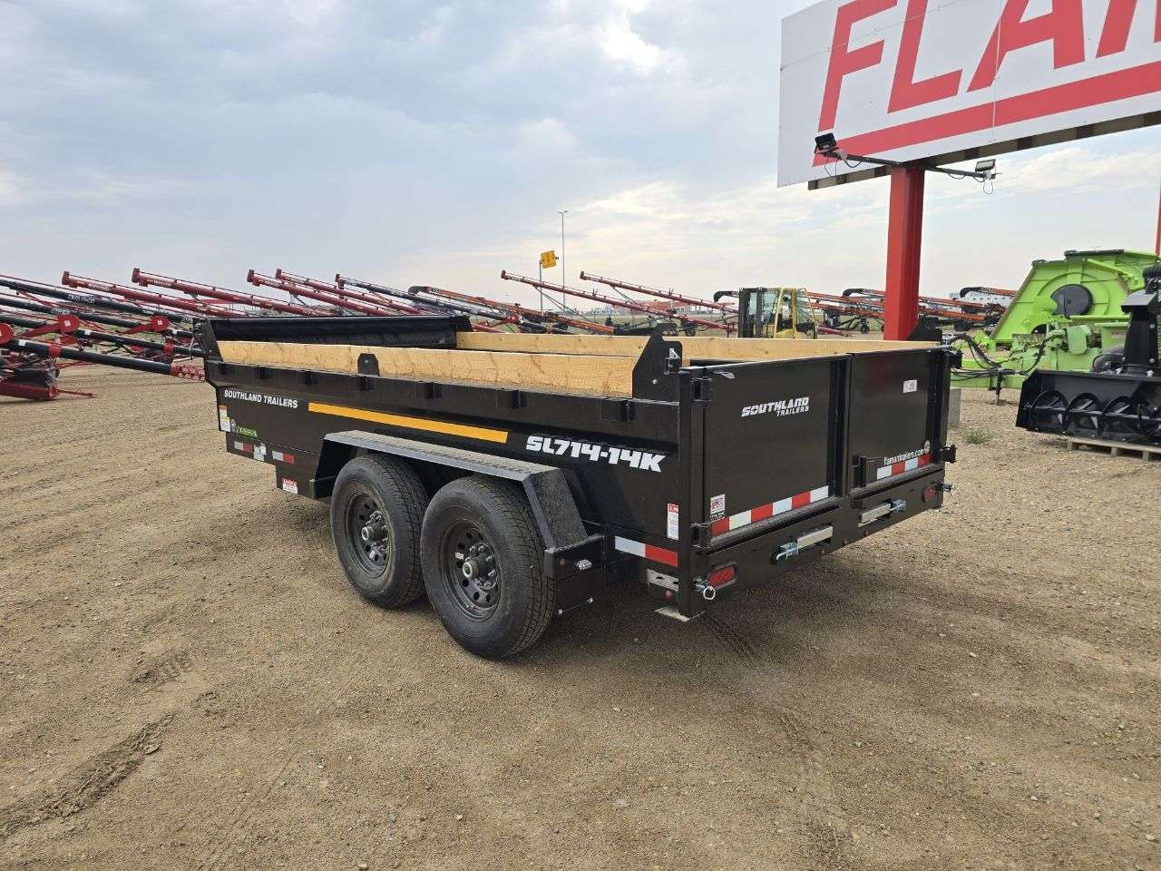 2026 Southland 14K 7' x 14' Dump Trailer