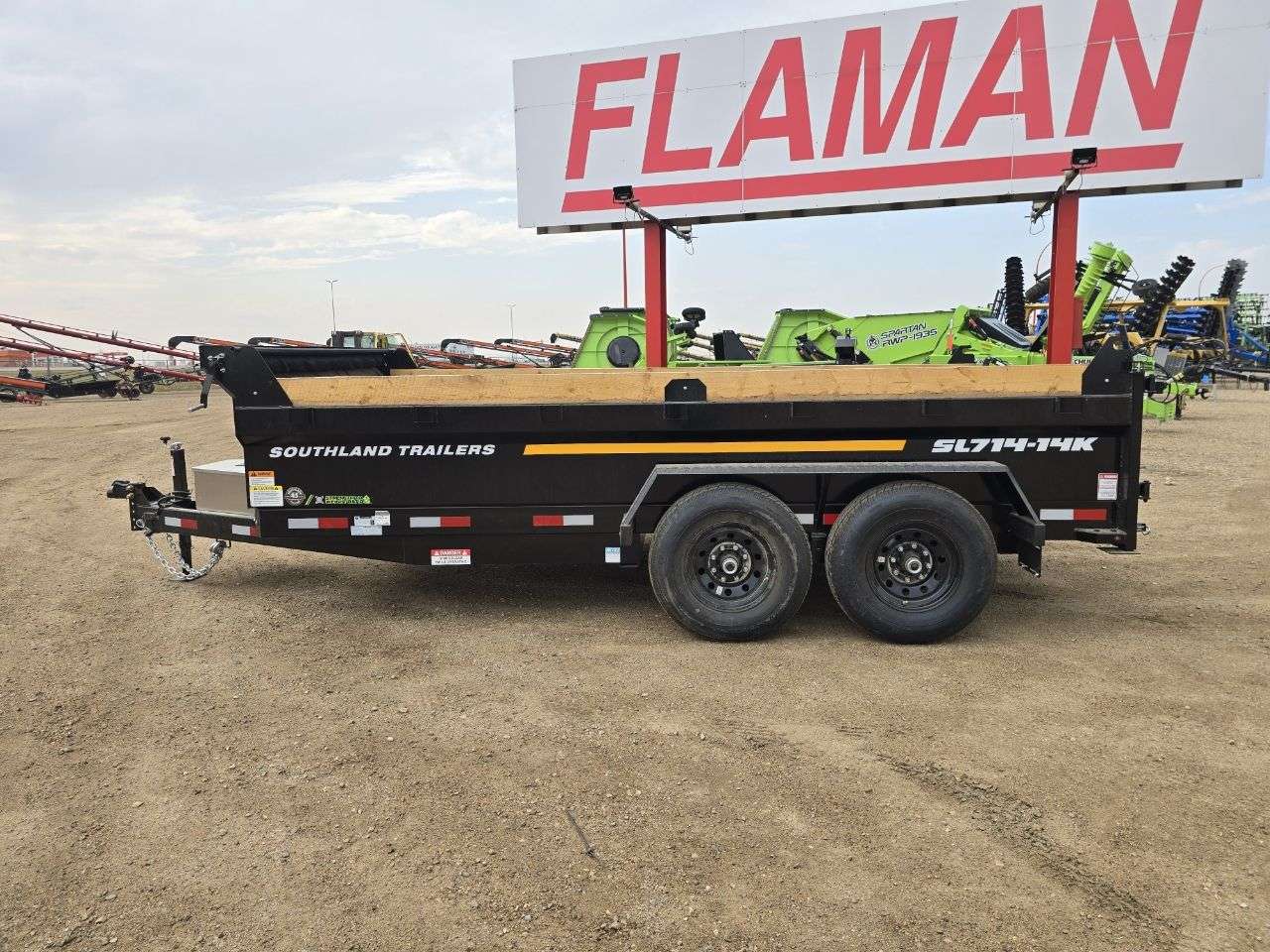 2026 Southland 14K 7' x 14' Dump Trailer
