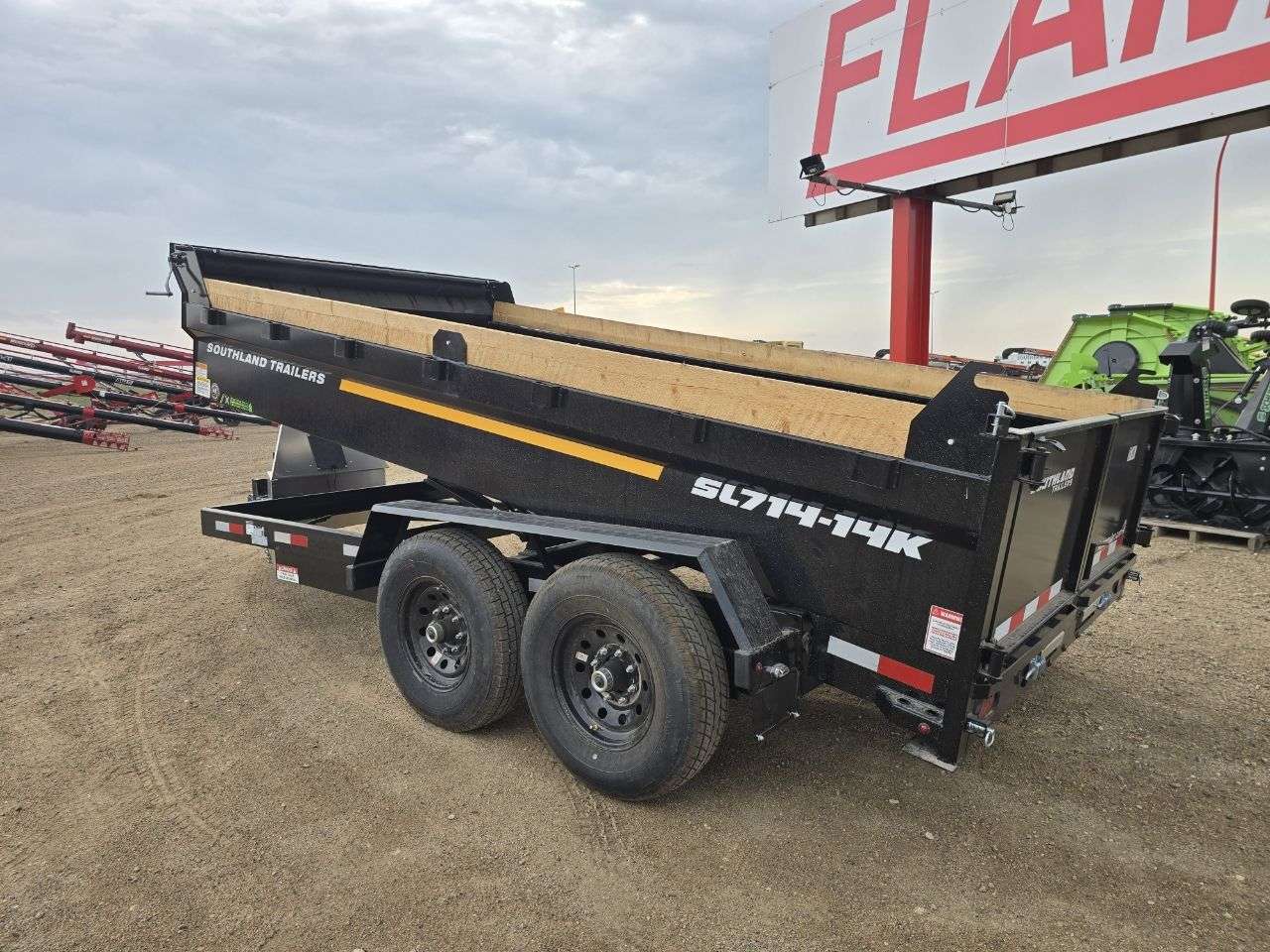 2026 Southland 14K 7' x 14' Dump Trailer