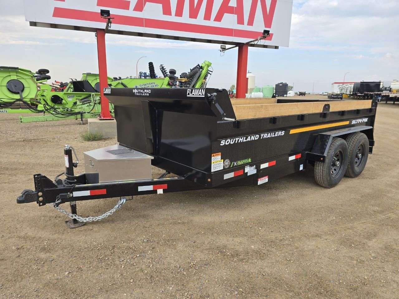 2026 Southland 14K 7' x 14' Dump Trailer