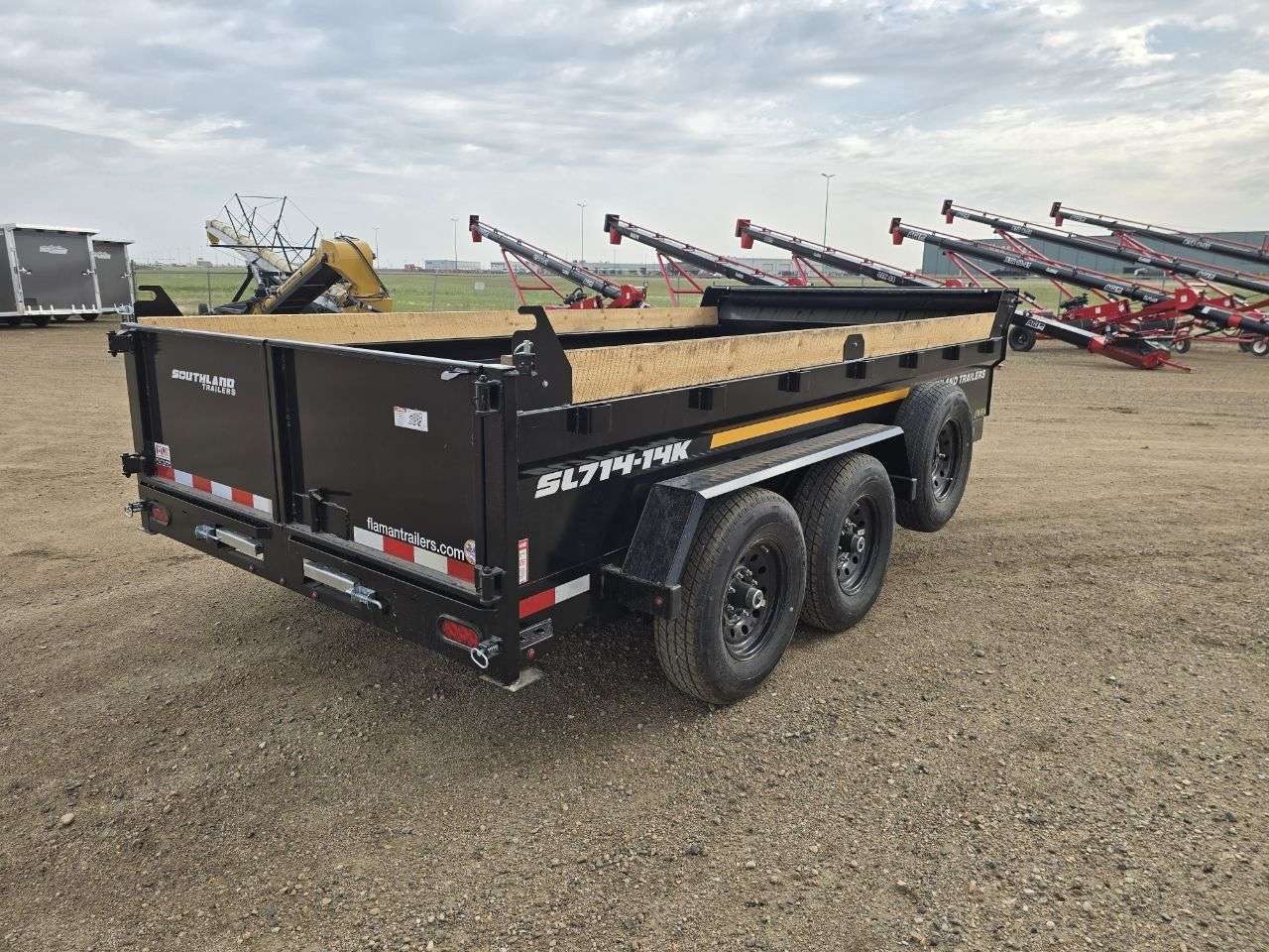 2026 Southland 14K 7' x 14' Dump Trailer