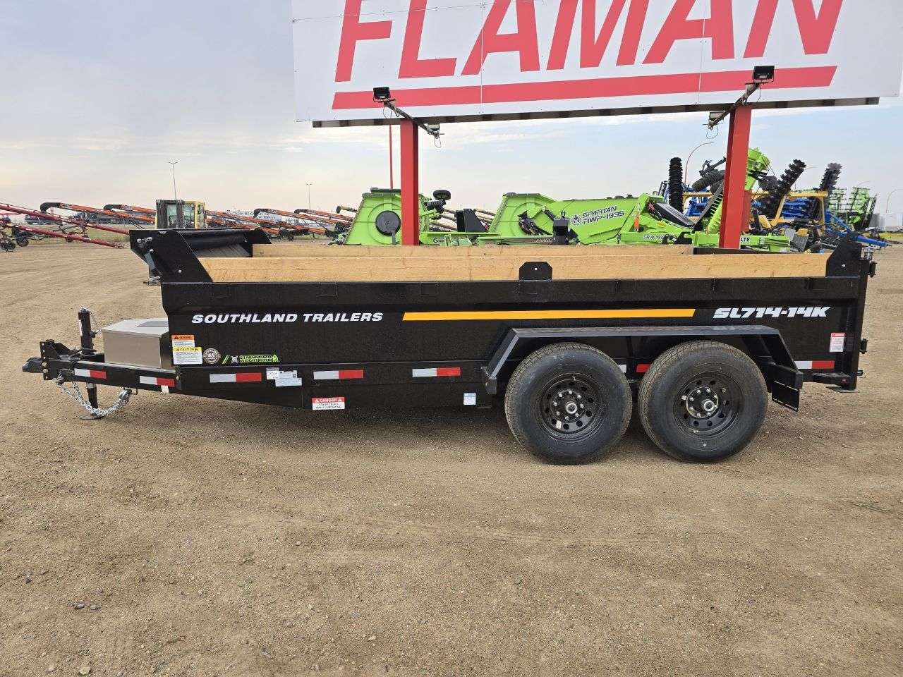 2026 Southland 14K 7' x 14' Dump Trailer