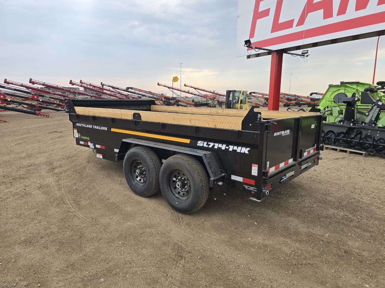 2026 Southland 14K 7' x 14' Dump Trailer