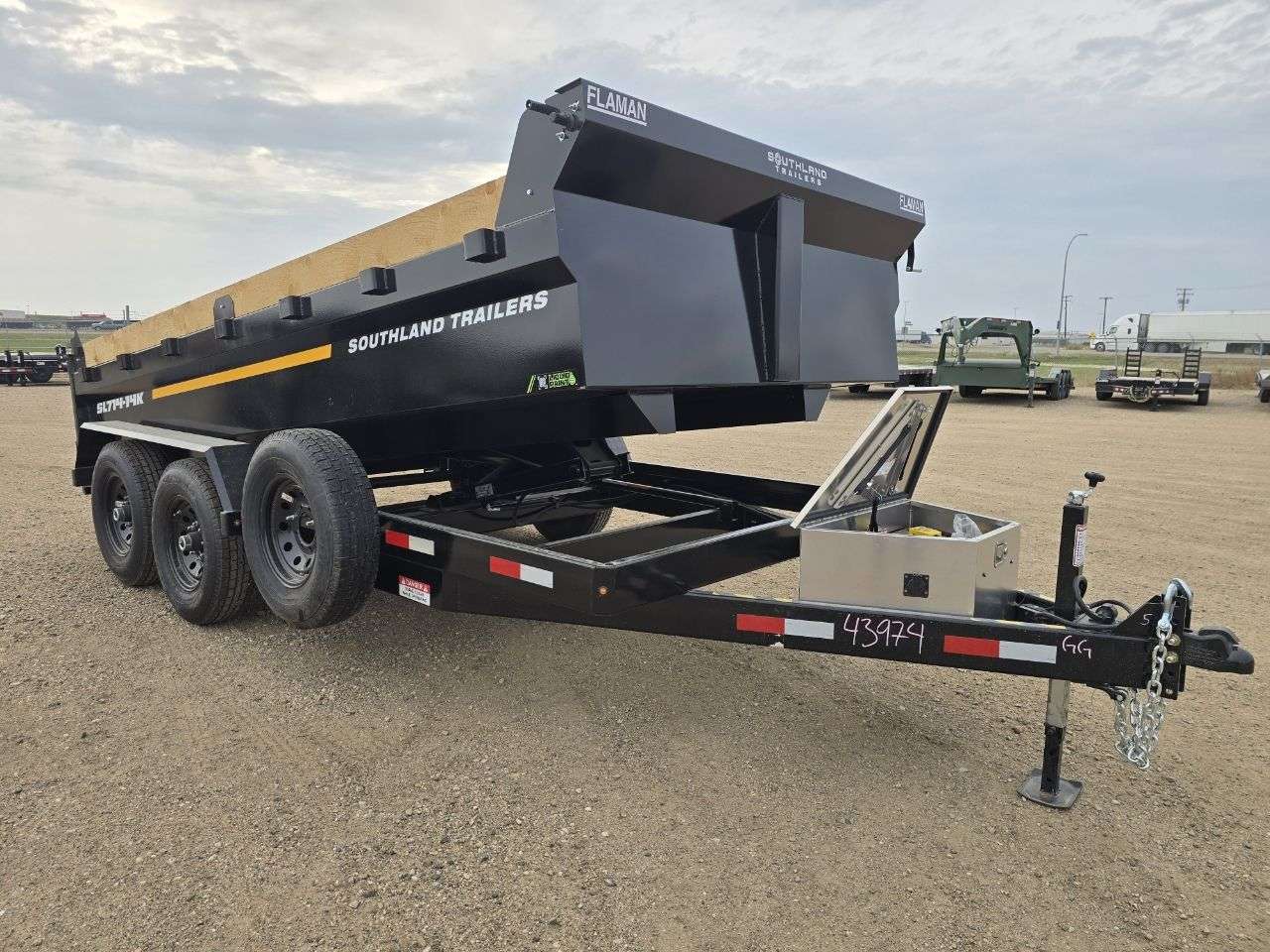 2026 Southland 14K 7' x 14' Dump Trailer