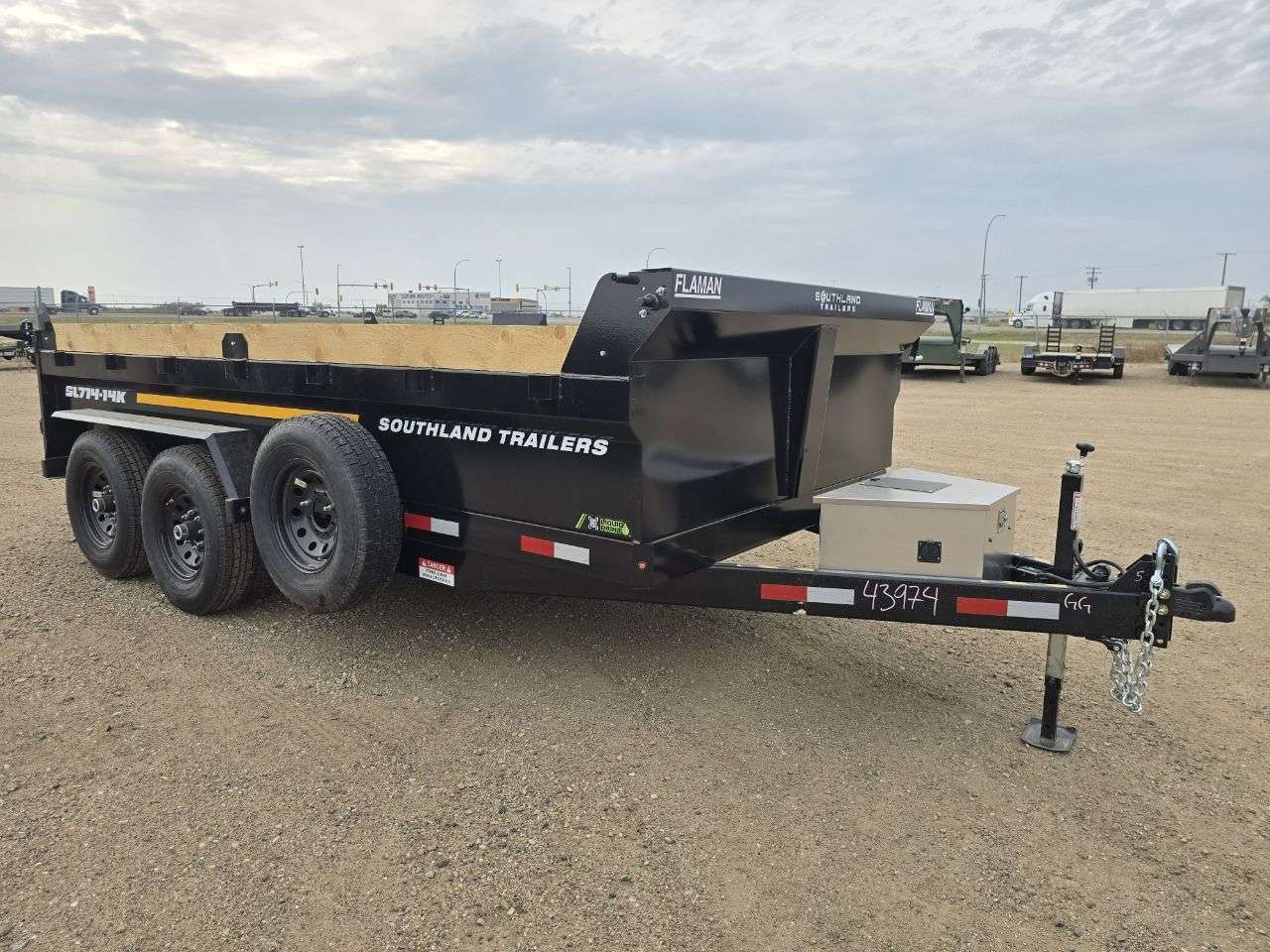 2026 Southland 14K 7' x 14' Dump Trailer