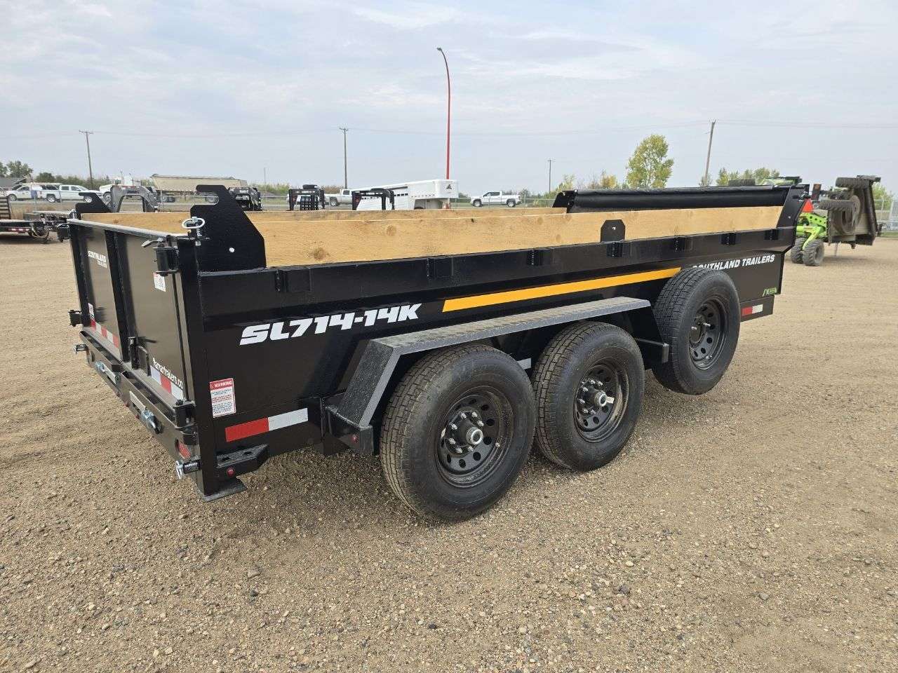 2026 Southland 14K 7' x 14' Dump Trailer