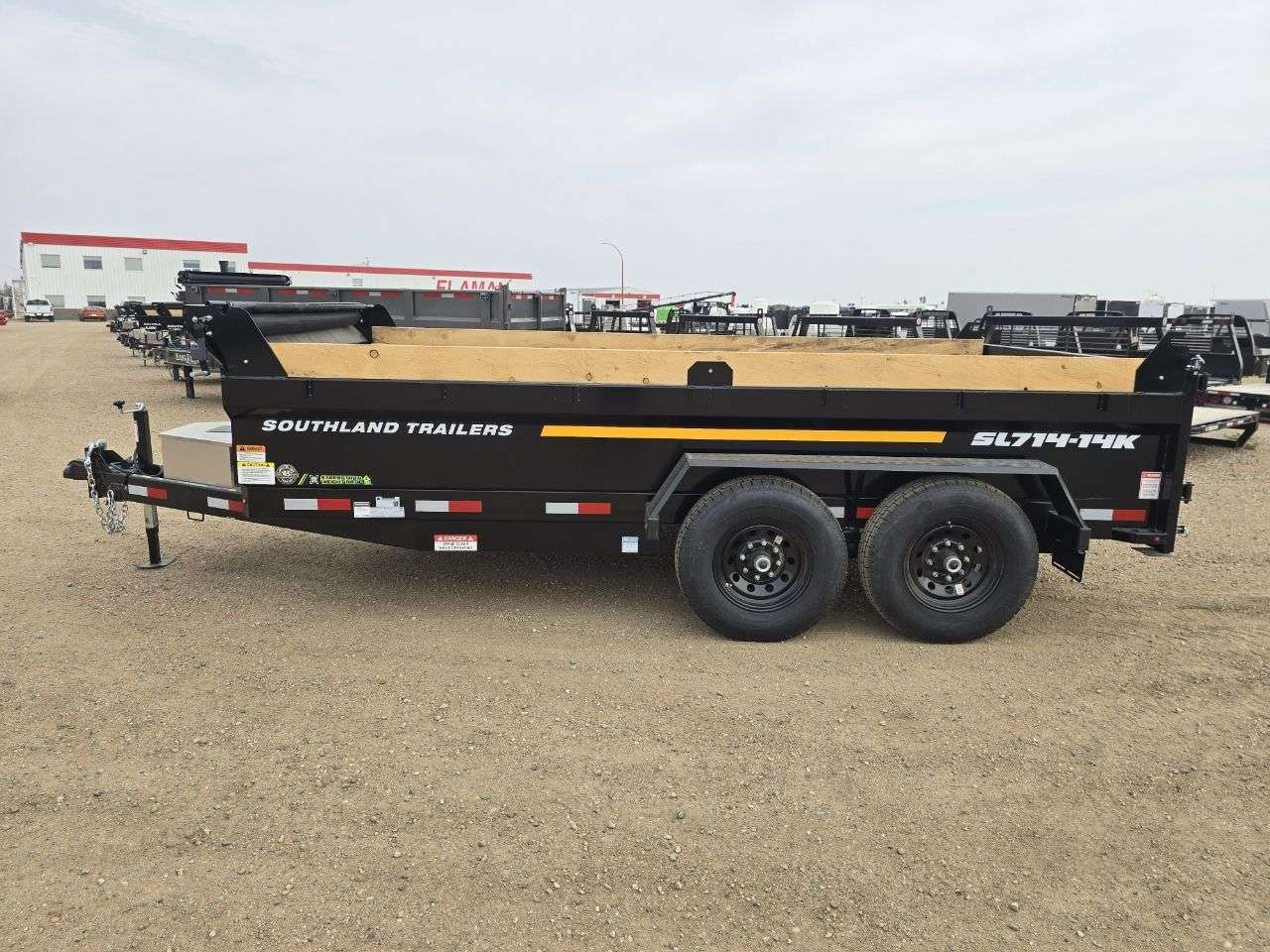 2026 Southland 14K 7' x 14' Dump Trailer
