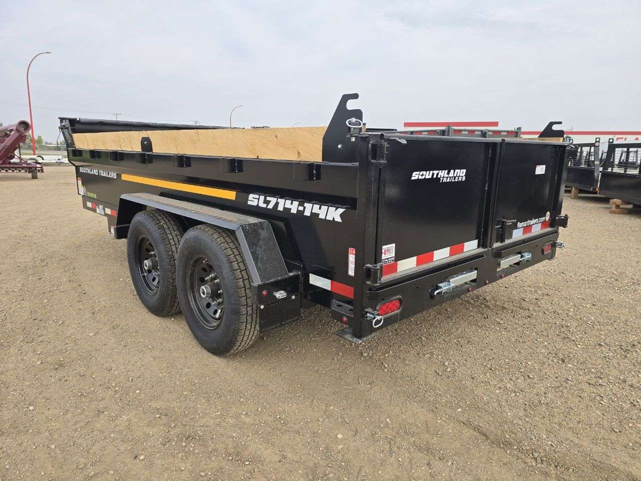 2026 Southland 14K 7' x 14' Dump Trailer