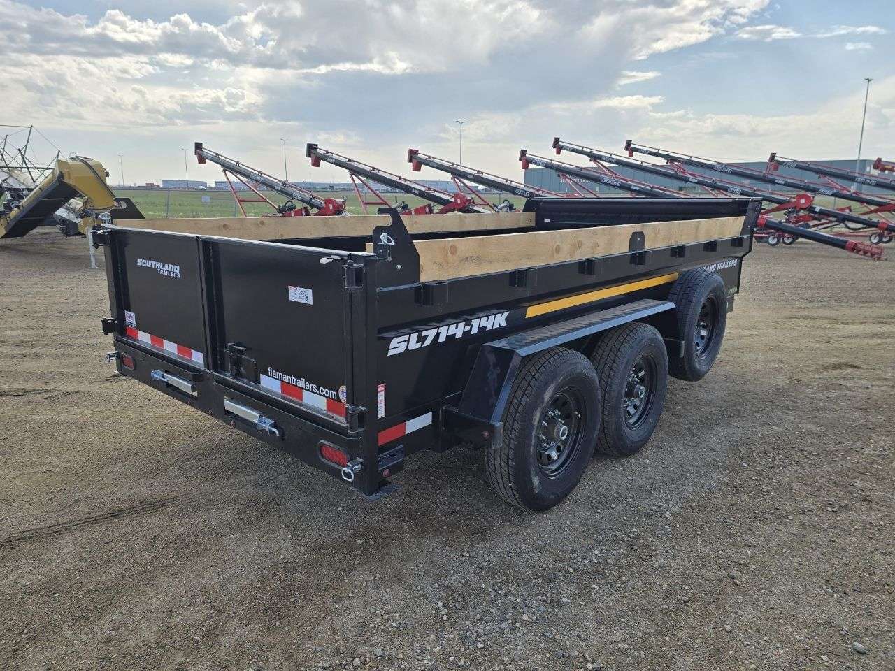 2026 Southland 14K 7' x 14' Dump Trailer