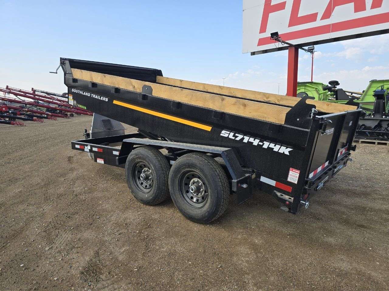 2026 Southland 14K 7' x 14' Dump Trailer