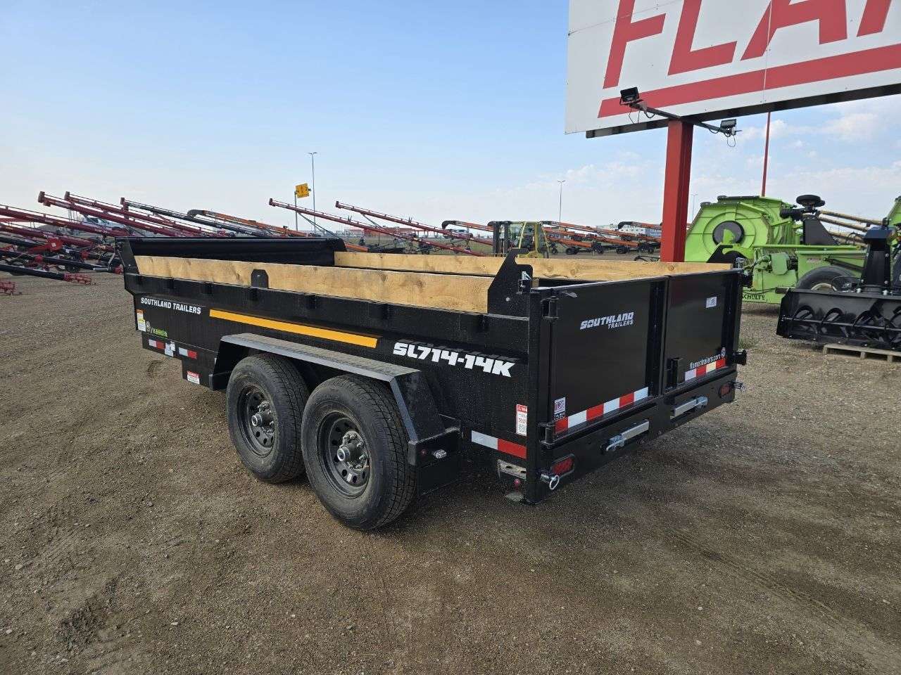 2026 Southland 14K 7' x 14' Dump Trailer