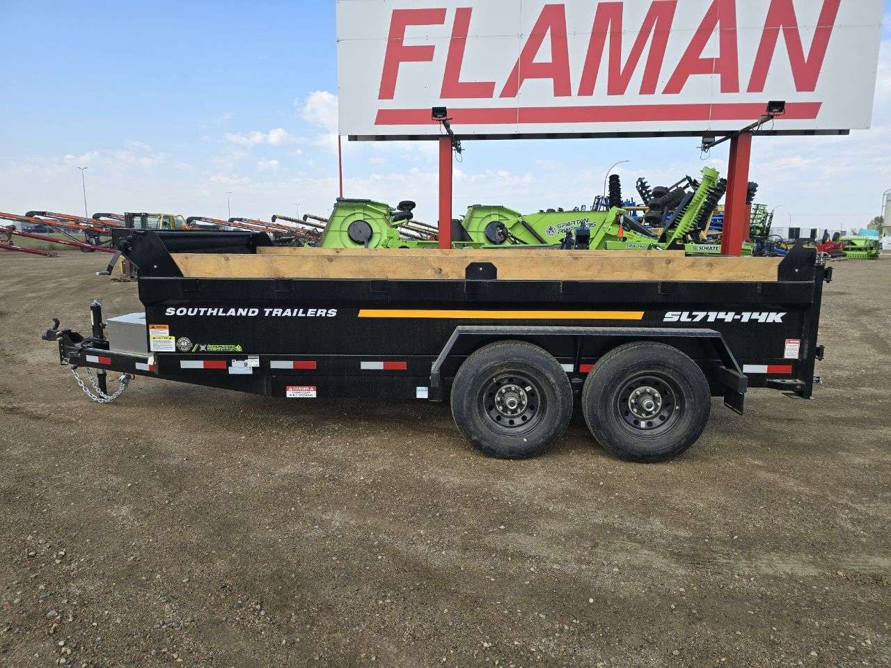 2026 Southland 14K 7' x 14' Dump Trailer