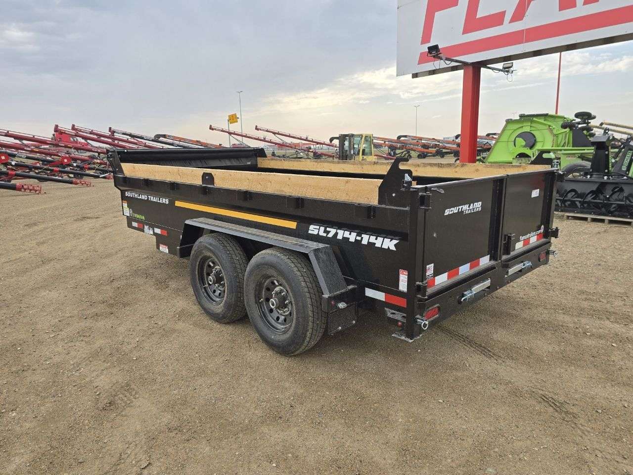 2026 Southland 14K 7' x 14' Dump Trailer