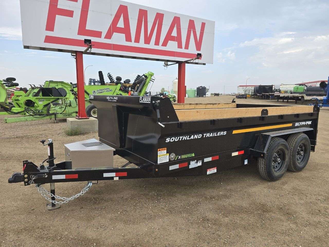 2026 Southland 14K 7' x 14' Dump Trailer