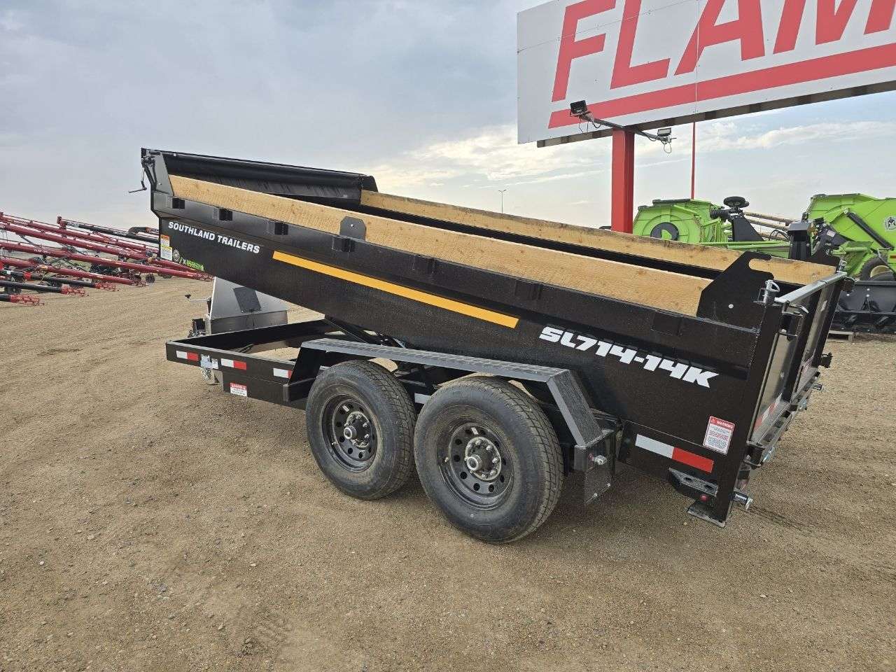 2026 Southland 14K 7' x 14' Dump Trailer