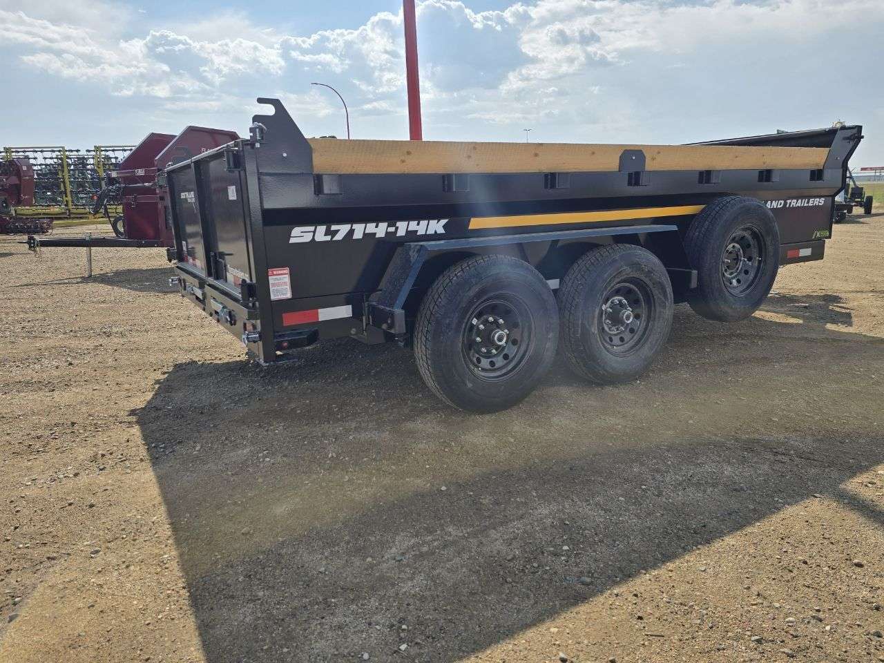 2026 Southland 14K 7' x 14' Dump Trailer
