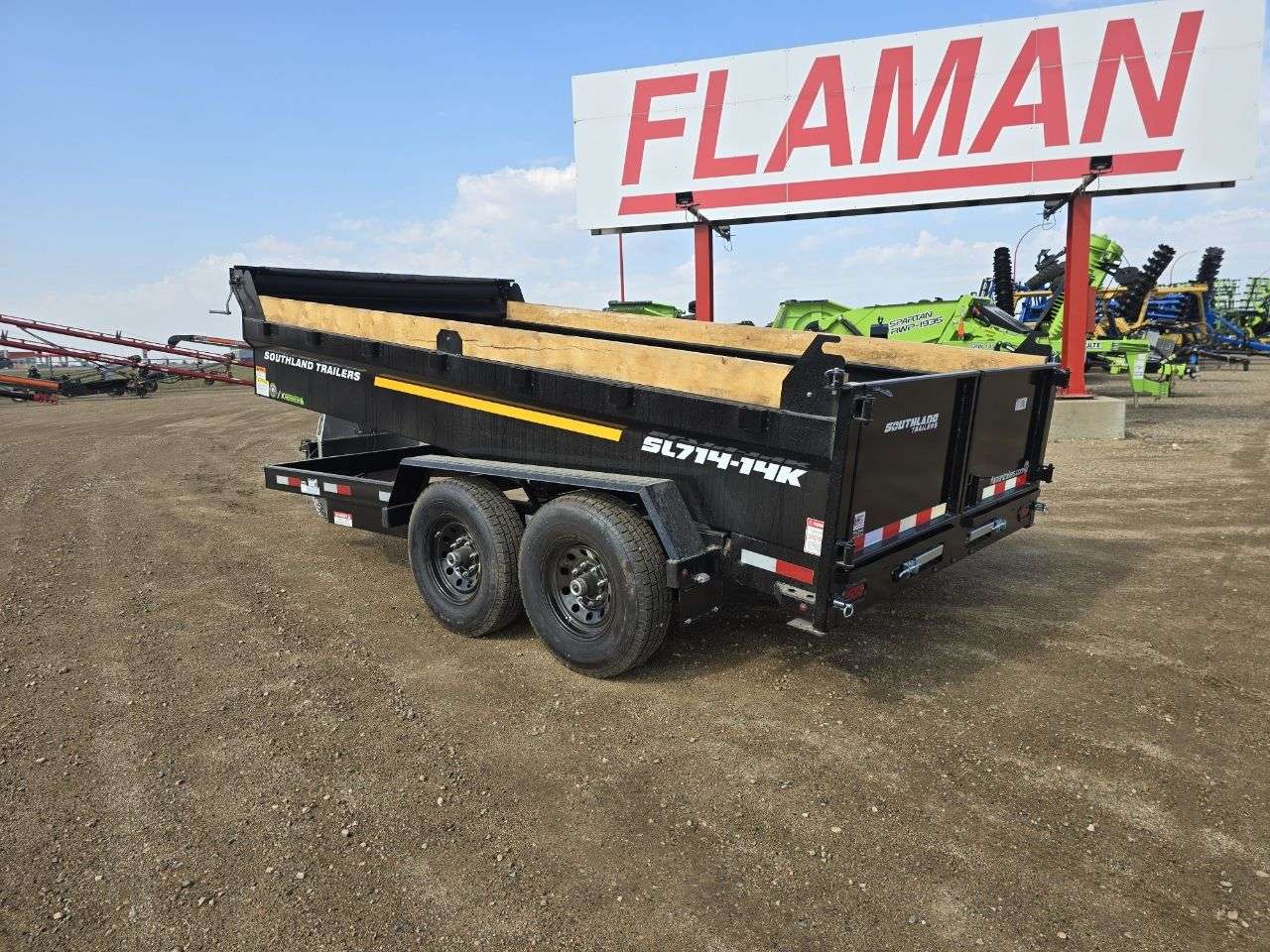 2026 Southland 14K 7' x 14' Dump Trailer