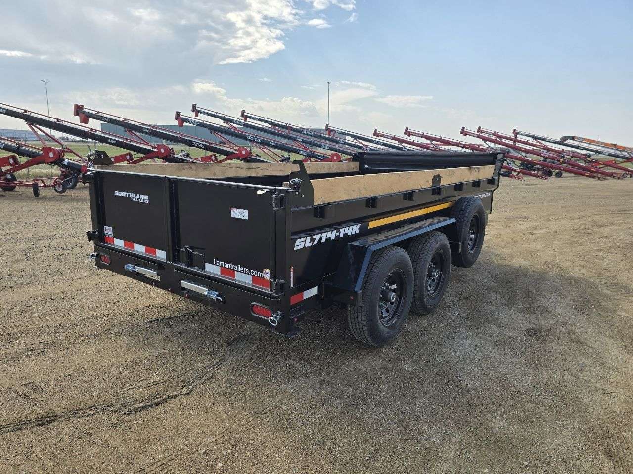 2026 Southland 14K 7' x 14' Dump Trailer