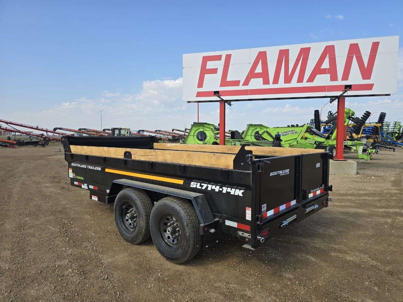 2026 Southland 14K 7' x 14' Dump Trailer
