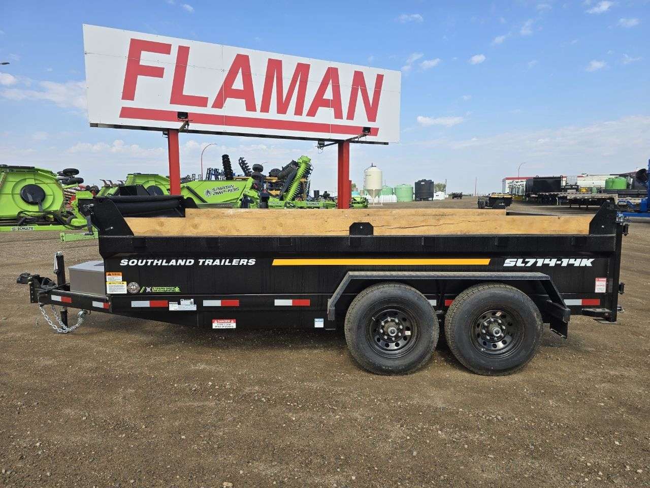 2026 Southland 14K 7' x 14' Dump Trailer