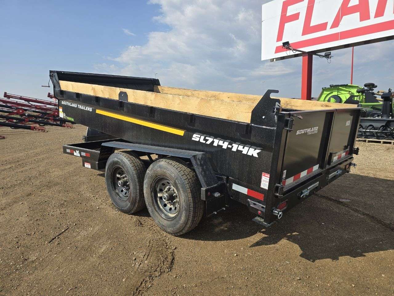 2026 Southland 14K 7' x 14' Dump Trailer