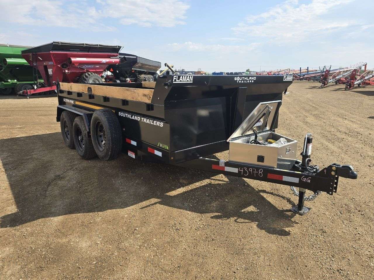 2026 Southland 14K 7' x 14' Dump Trailer