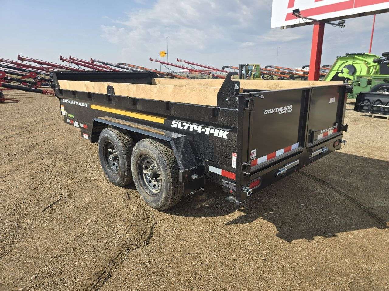 2026 Southland 14K 7' x 14' Dump Trailer