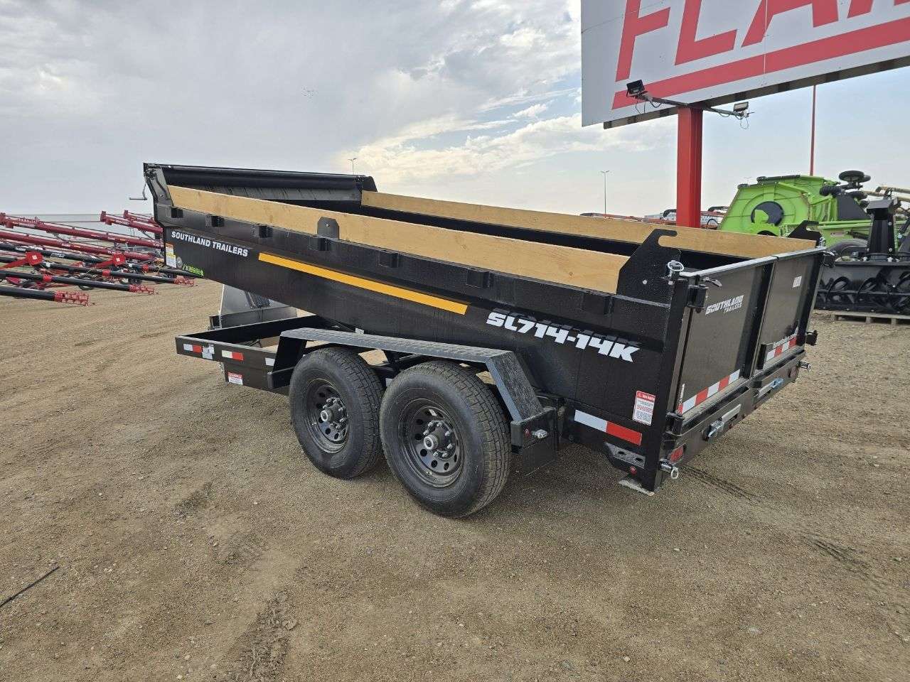 2026 Southland 14K 7' x 14' Dump Trailer