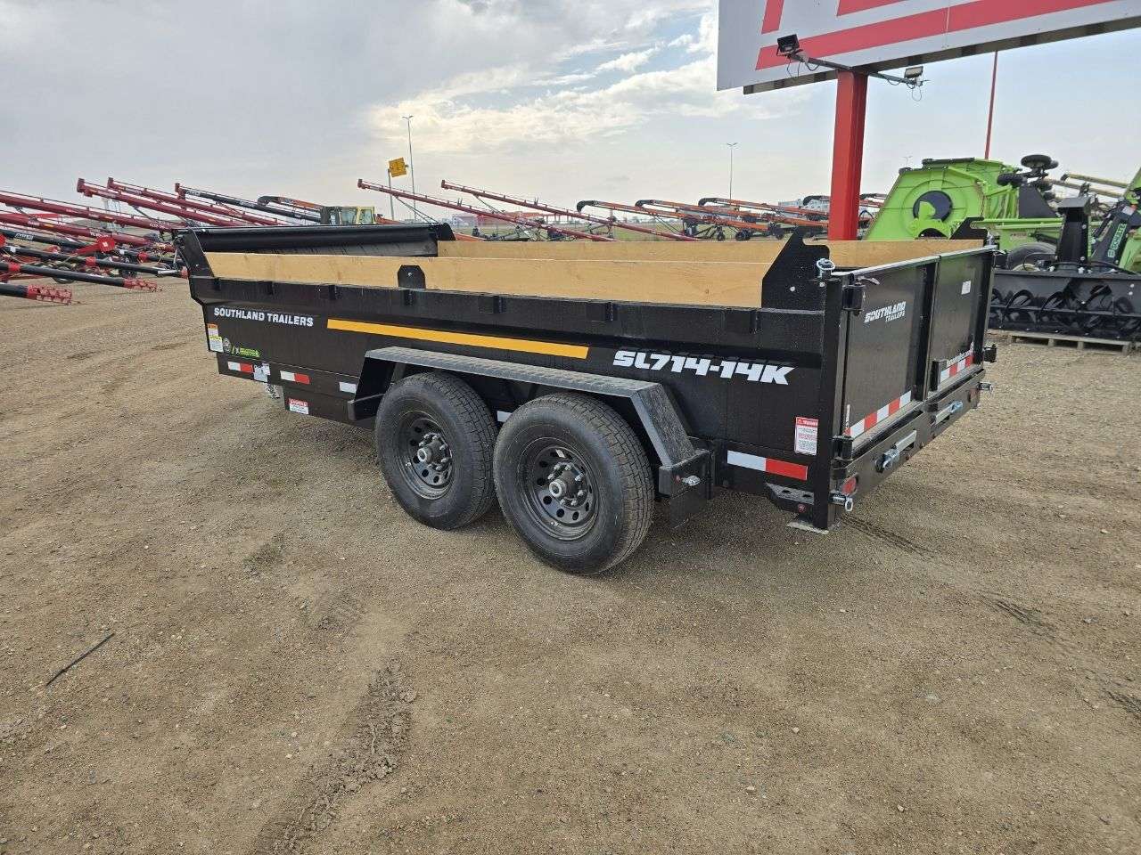 2026 Southland 14K 7' x 14' Dump Trailer