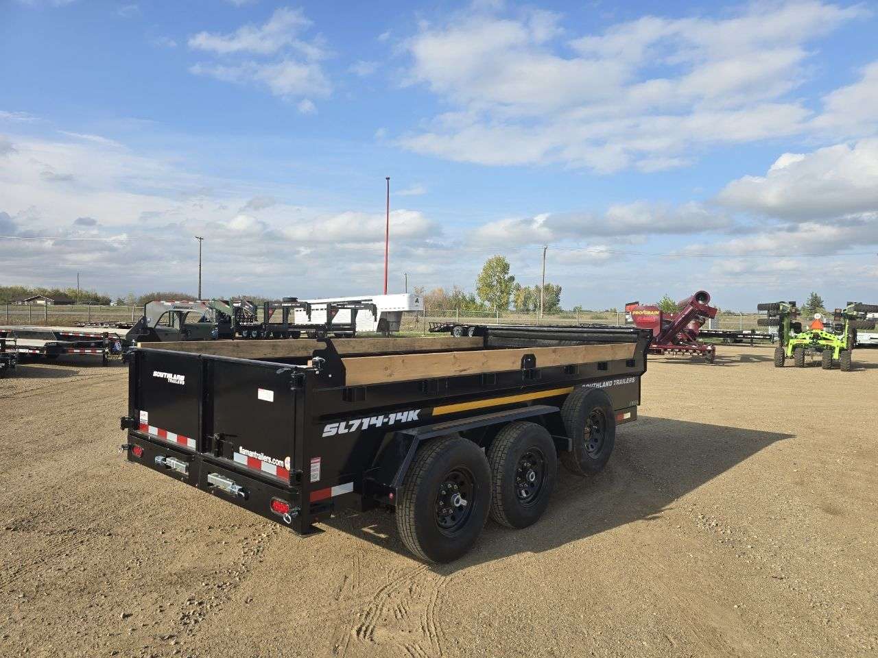 2026 Southland 14K 7' x 14' Dump Trailer