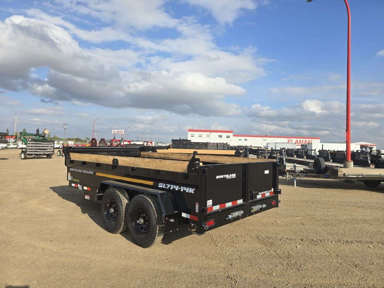 2026 Southland 14K 7' x 14' Dump Trailer