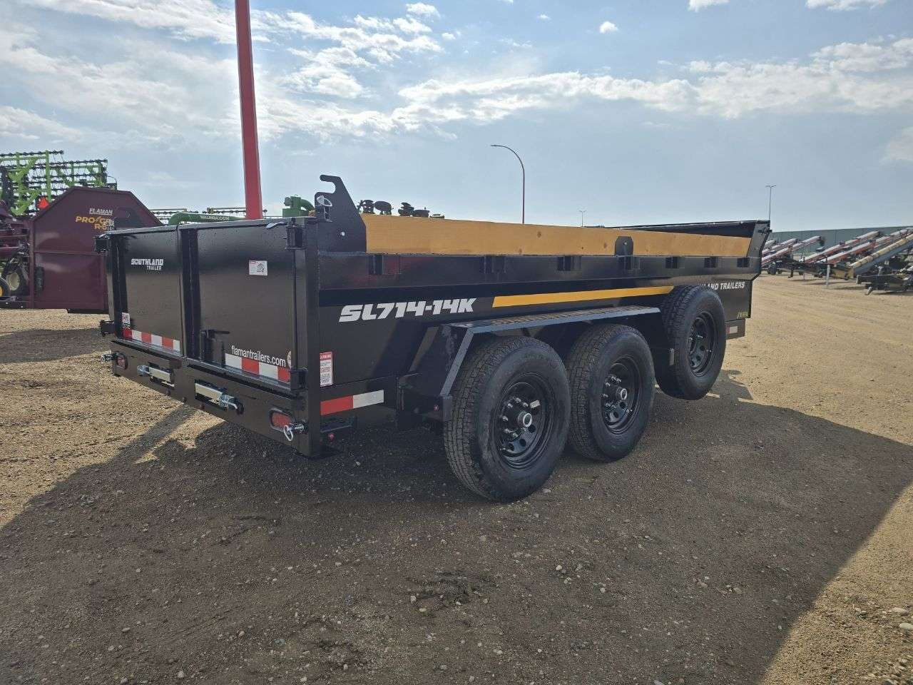 2026 Southland 14K 7' x 14' Dump Trailer