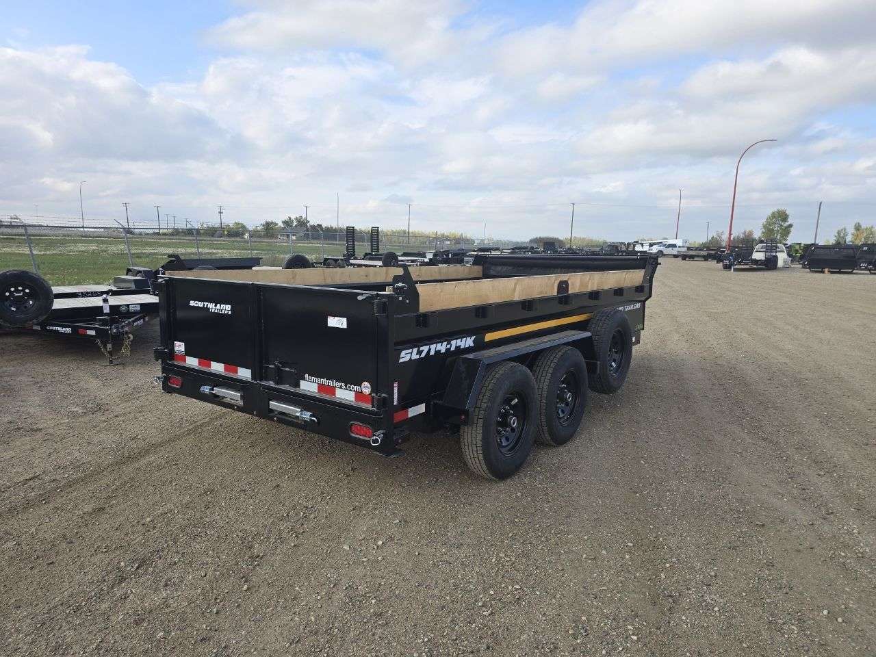 2026 Southland 14K 7' x 14' Dump Trailer